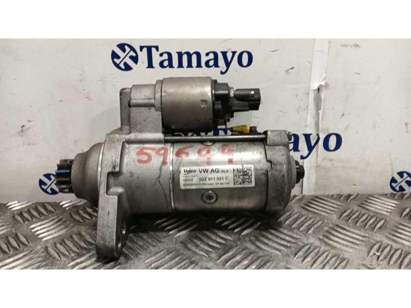 Recambio de motor arranque para skoda fabia iii (nj3) 1.4 tdi referencia OEM IAM 02Z911021C  