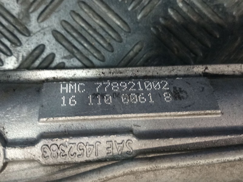 Recambio de cremallera direccion para hyundai h350 furgoneta 2.5 crdi referencia OEM IAM 778921002 J452383 