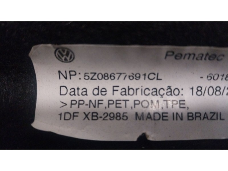 Recambio de bandeja trasera para volkswagen fox hatchback (5z1, 5z3, 5z4, 5z5) 1.4 tdi referencia OEM IAM 5Z08677691CL  