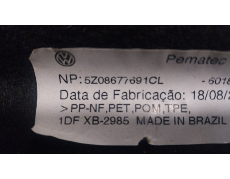 Recambio de bandeja trasera para volkswagen fox hatchback (5z1, 5z3, 5z4, 5z5) 1.4 tdi referencia OEM IAM 5Z08677691CL  