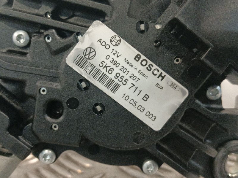 Recambio de motor limpia trasero para volkswagen golf vi (5k1) 2.0 gti referencia OEM IAM 5K6955711B 0390201207 
