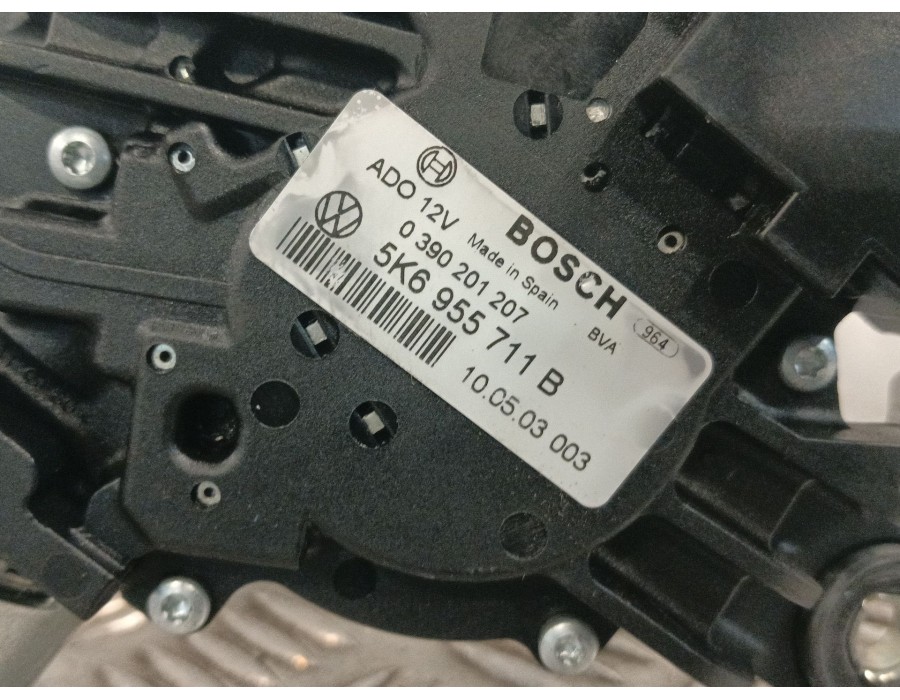 Recambio de motor limpia trasero para volkswagen golf vi (5k1) 2.0 gti referencia OEM IAM 5K6955711B 0390201207 