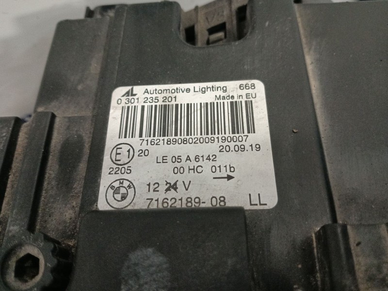 Recambio de faro izquierdo para bmw x3 (e83) 2.0 d referencia OEM IAM 716218908 0301235201 