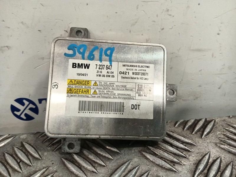 Recambio de centralita faros xenon para bmw 5 touring (f11) 520 d referencia OEM IAM 7237647  