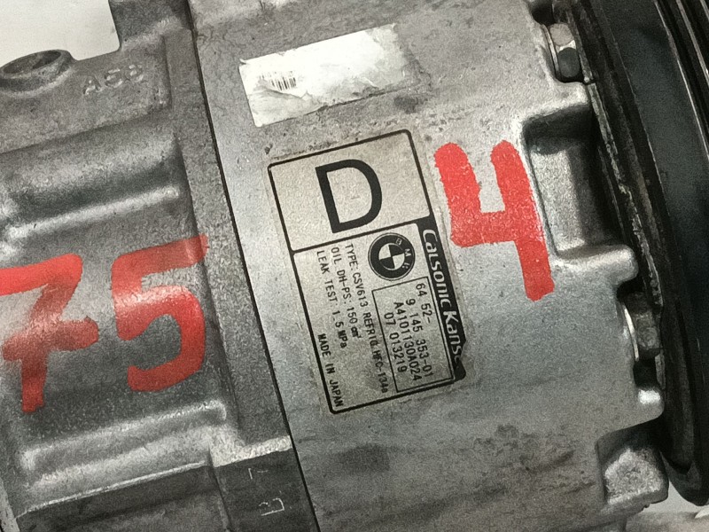 Recambio de compresor aire acondicionado para bmw x3 (e83) 2.0 d referencia OEM IAM 914535301 A4101130A024 
