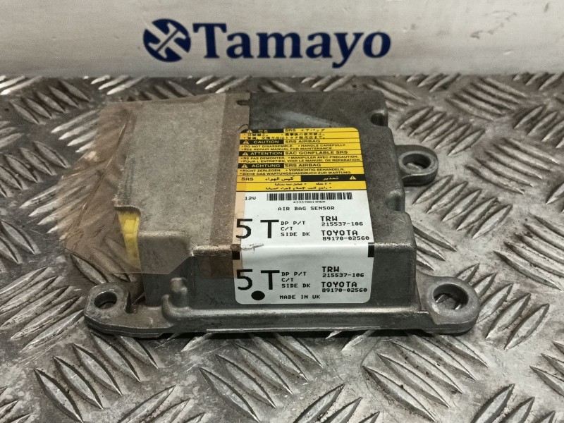 Recambio de centralita airbag para toyota auris 1.4 turbodiesel cat referencia OEM IAM 8917002560 215537106 