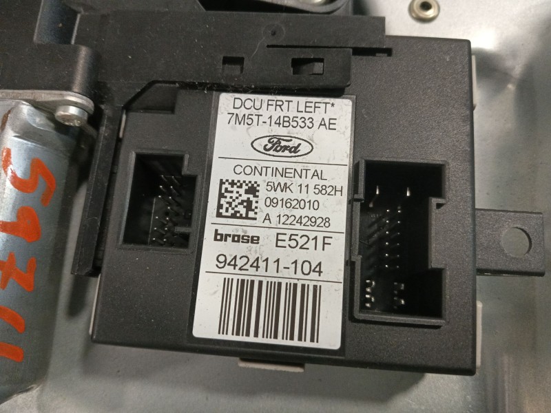 Recambio de elevalunas delantero izquierdo para ford kuga i 2.0 tdci referencia OEM IAM 7M51R045H17A LH965075101 5WK11582H