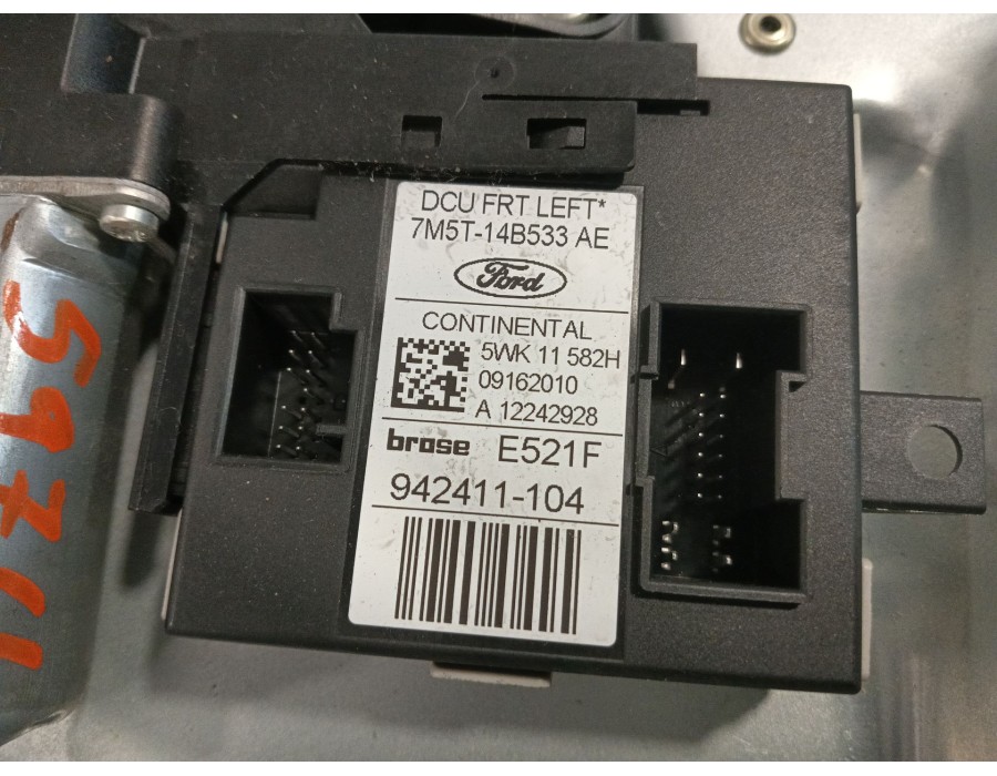 Recambio de elevalunas delantero izquierdo para ford kuga i 2.0 tdci referencia OEM IAM 7M51R045H17A LH965075101 5WK11582H