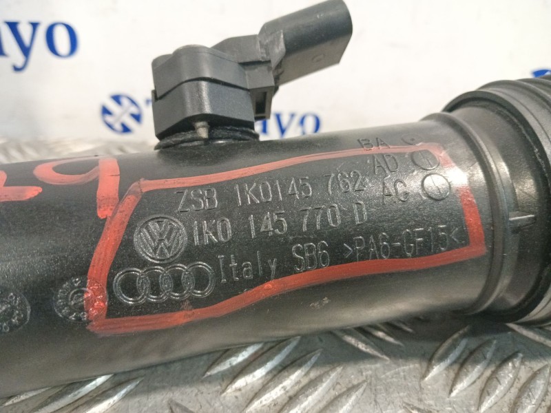 Recambio de tubo para audi a3 sportback (8pa) 2.0 tfsi referencia OEM IAM 1K0145762AG 1K0145834L 