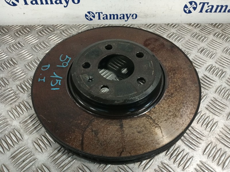 Recambio de disco freno delantero izquierdo para audi a5 (8t3) 3.2 fsi quattro referencia OEM IAM   