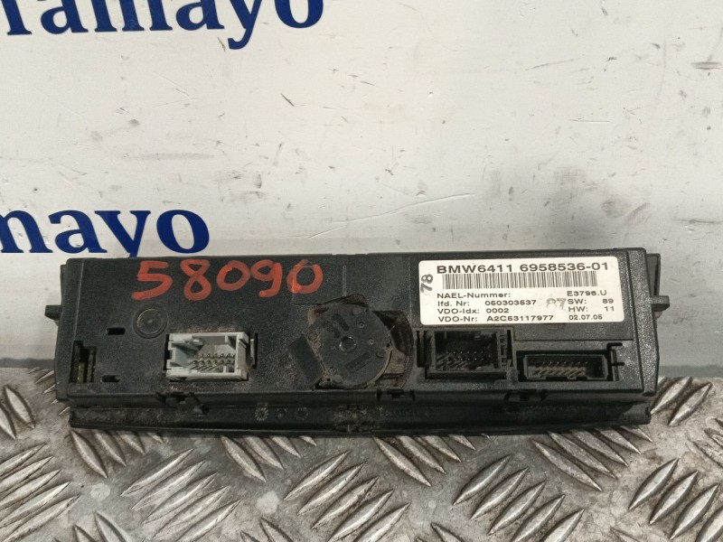 Recambio de mando climatizador para bmw serie 1 berlina (e81/e87) referencia OEM IAM 695853601 A2C53117977 