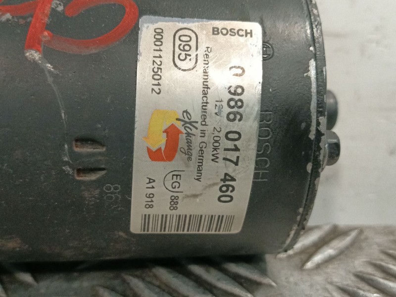 Recambio de motor arranque para volkswagen golf iv (1j1) 1.9 tdi referencia OEM IAM 0986017460  