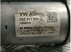 Recambio de motor arranque para seat leon (5f1) 1.4 tsi referencia OEM IAM 02Z911024Q   2