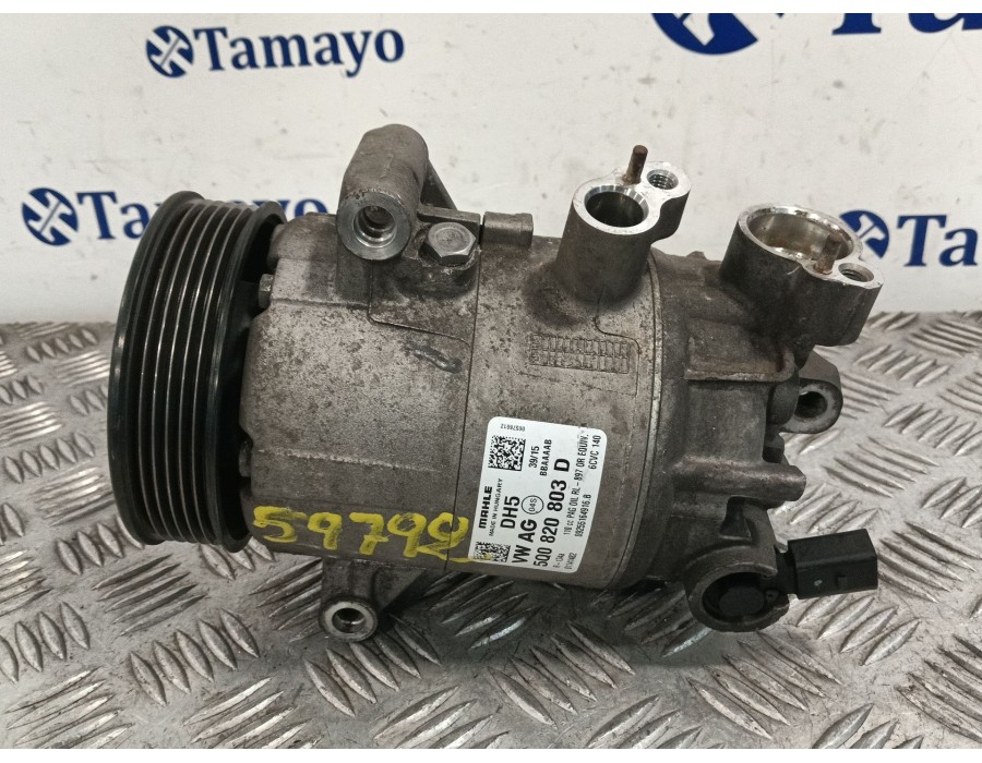 Recambio de compresor aire acondicionado para seat leon (5f1) 1.4 tsi referencia OEM IAM 5Q0820803D 01141482 