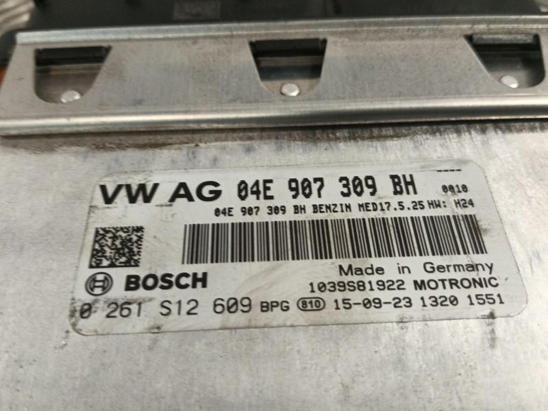 Recambio de centralita motor uce para seat leon (5f1) 1.4 tsi referencia OEM IAM 04E907309BH 0261S12609 1039S81922