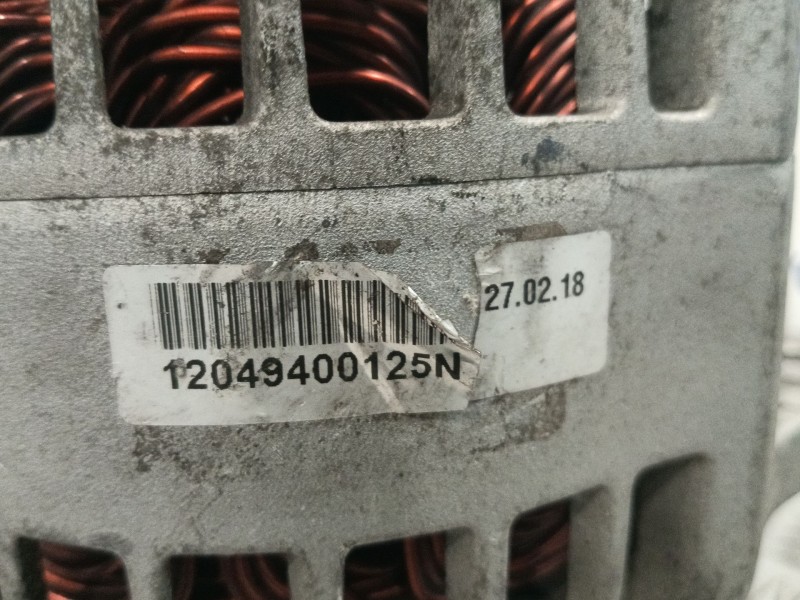 Recambio de alternador para fiat doblo monospace (119_, 223_) 1.9 jtd referencia OEM IAM 12049400125N  
