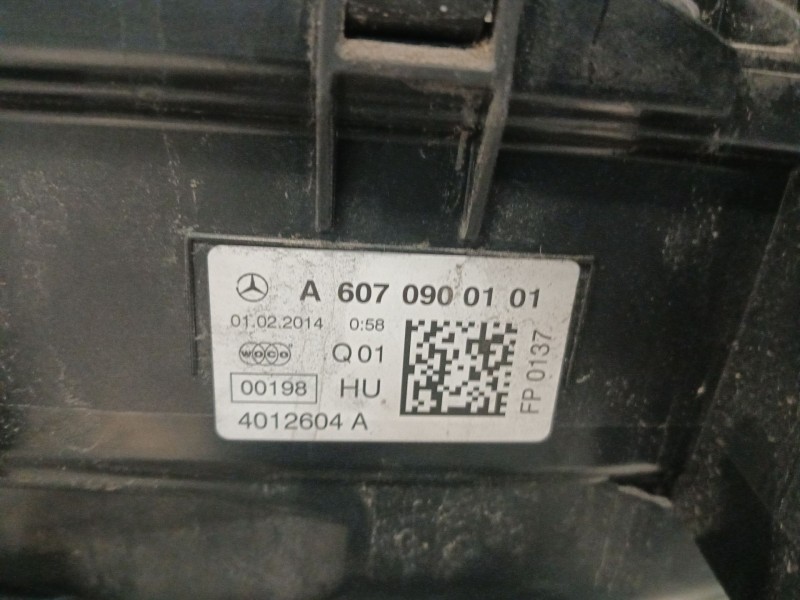 Recambio de carcasa filtro aire para mercedes-benz clase a (w176) referencia OEM IAM A6070900101 4012604A 