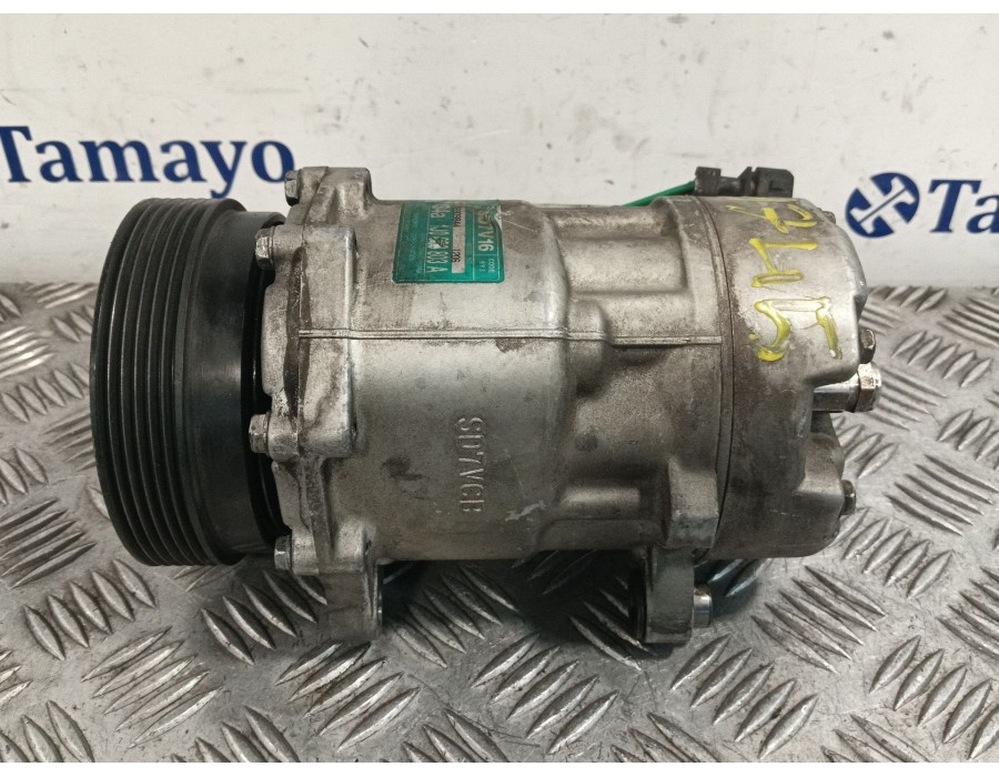 Recambio de compresor aire acondicionado para volkswagen golf iv (1j1) 1.9 tdi referencia OEM IAM SD7V161206 1J0820803A 