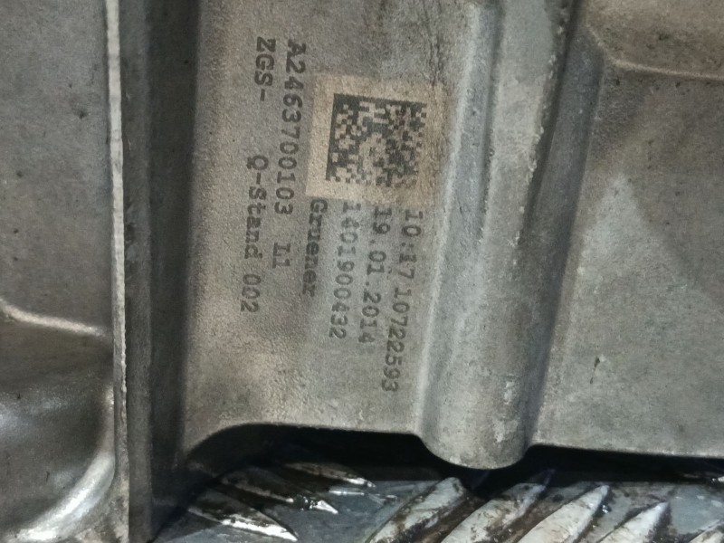 Recambio de caja cambios automatica para mercedes-benz clase a (w176) referencia OEM IAM R2463710900  