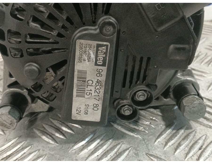 Recambio de alternador para peugeot 207/207+ (wa_, wc_) 1.6 hdi referencia OEM IAM 9646321780 25443526A TG15C118
