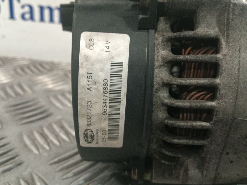 Recambio de alternador para citroën xsara berlina referencia OEM IAM 9634476880 63321723 