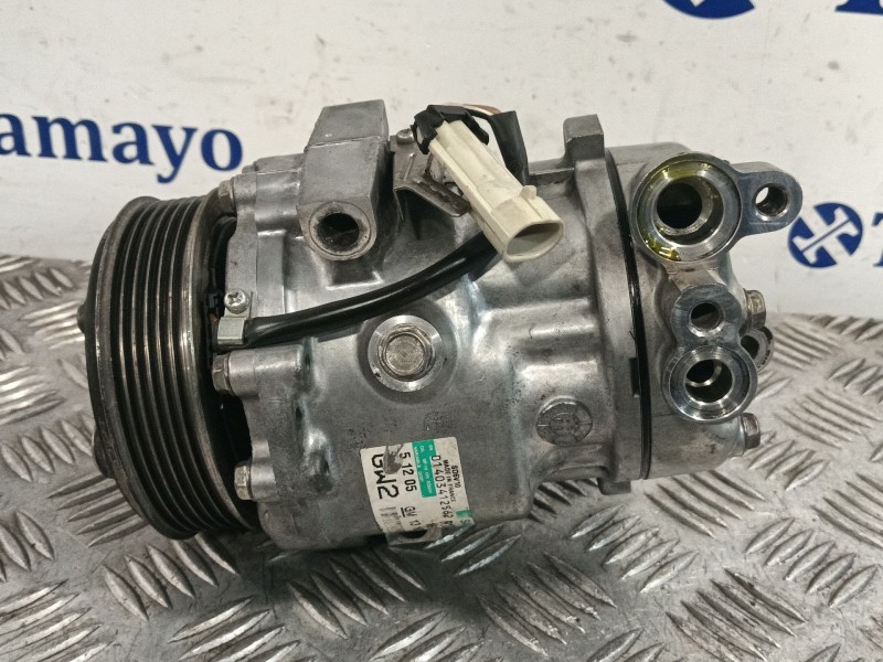 Recambio de compresor aire acondicionado para opel corsa c referencia OEM IAM SD6V101513F 13197538 