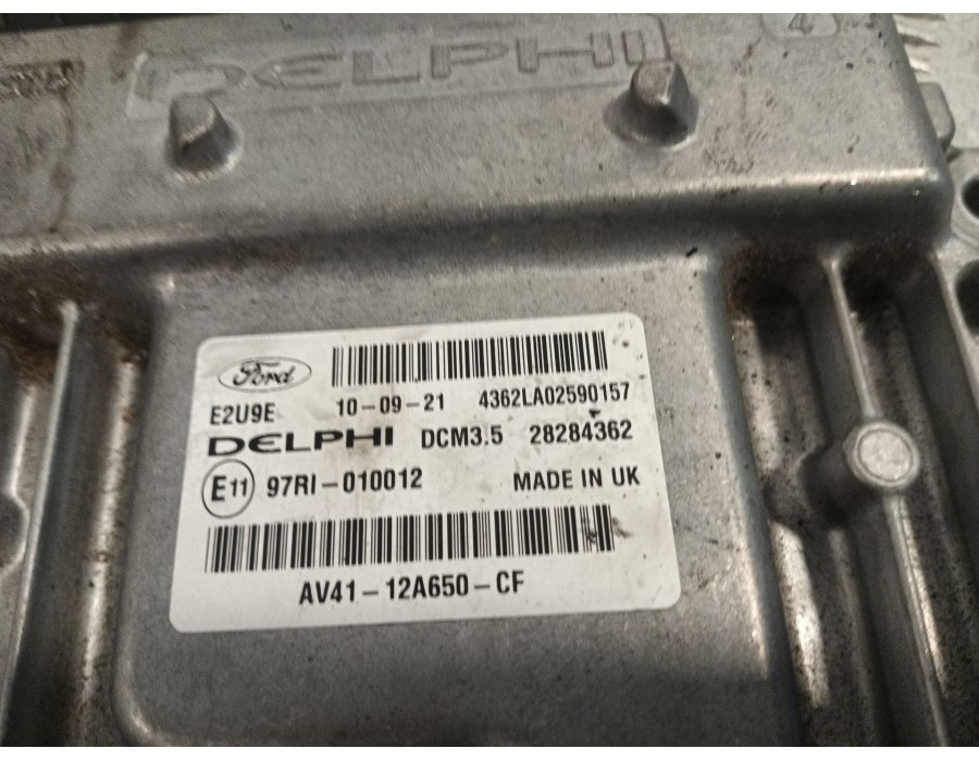 Recambio de centralita motor uce para ford kuga i 2.0 tdci referencia OEM IAM AV4112A650CF 97RI010012 