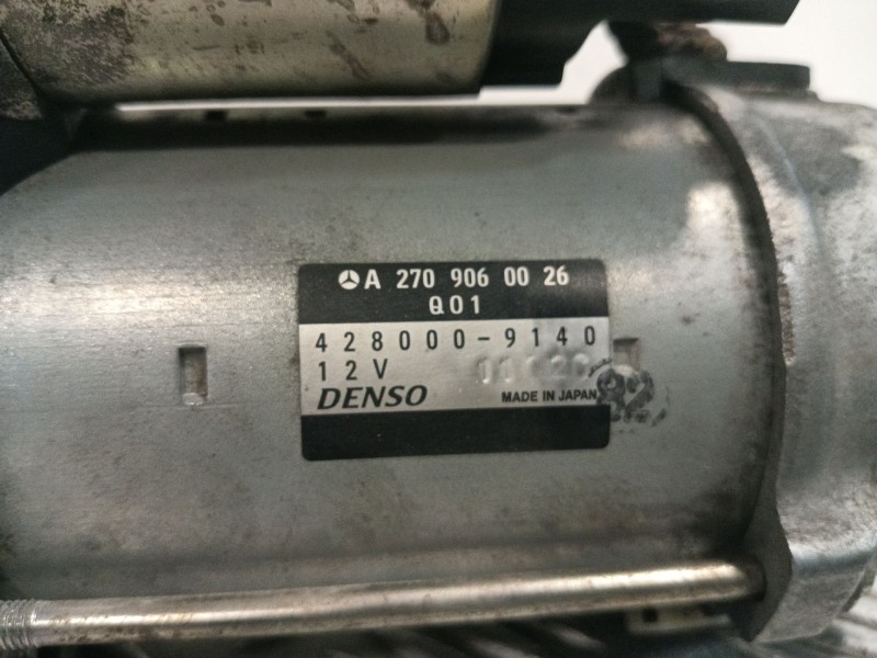 Recambio de motor arranque para mercedes-benz clase a (w176) referencia OEM IAM A2709060026 4280009140 