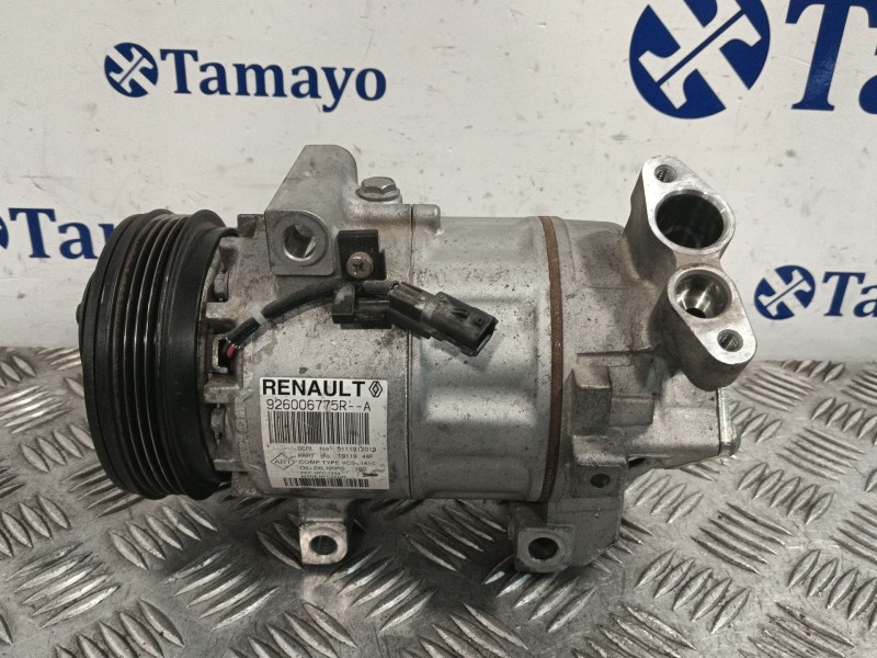 Recambio de compresor aire acondicionado para dacia sandero referencia OEM IAM 926006775R  