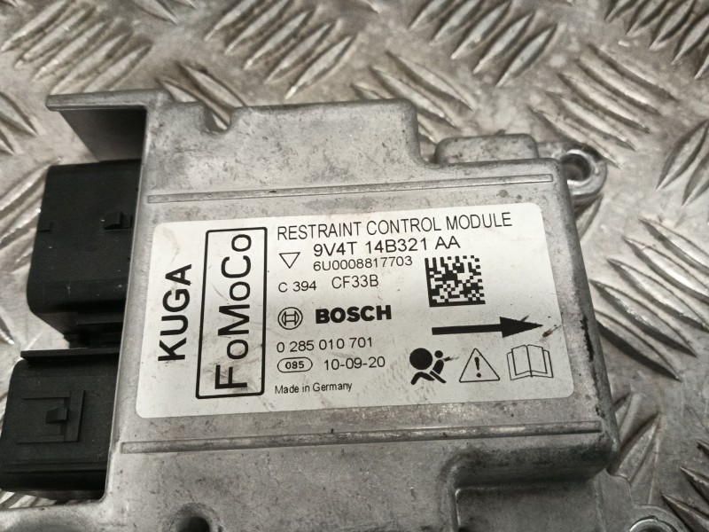 Recambio de centralita airbag para ford kuga i 2.0 tdci referencia OEM IAM 9V4T14B321AA CU0008817703 C394CF33B