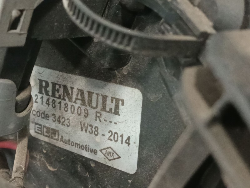 Recambio de electroventilador para renault clio iv (bh_) 1.5 dci 75 referencia OEM IAM 214818009R  