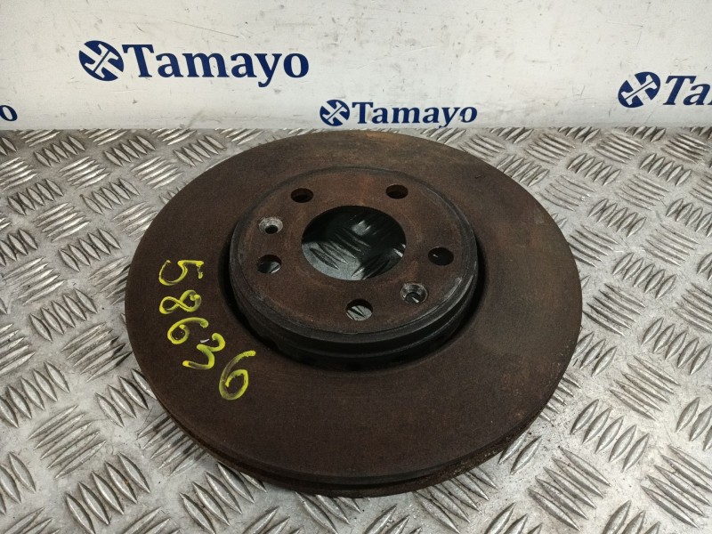 Recambio de disco freno delantero para renault scenic iii gran scenic referencia OEM IAM   