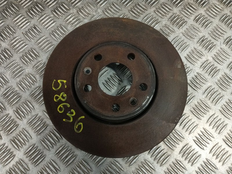 Recambio de disco freno delantero para renault scenic iii gran scenic referencia OEM IAM   
