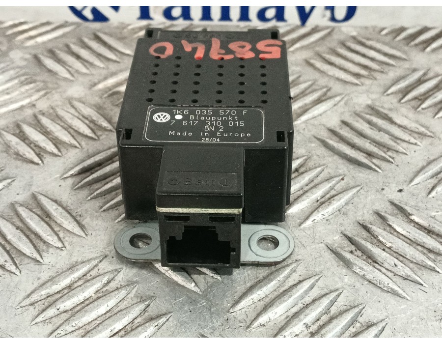 Recambio de amplificador de antena para volkswagen golf v (1k1) 2.0 tdi referencia OEM IAM 1K6035570F 7617310015 