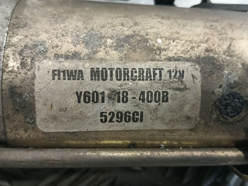 Recambio de motor arranque para mazda 3 berlina (bk) referencia OEM IAM Y60118400B  
