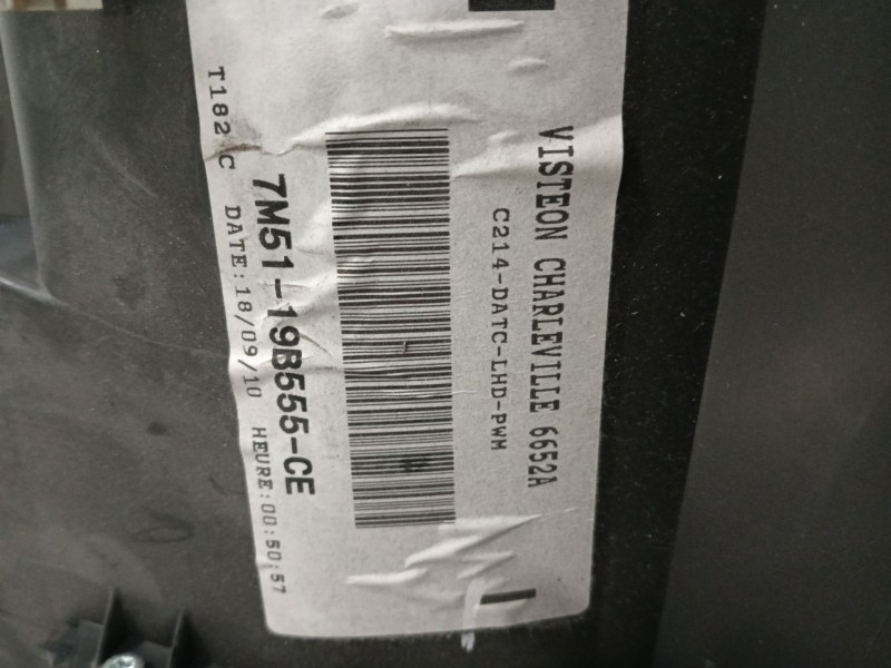 Recambio de calefaccion entera normal para ford kuga i 2.0 tdci referencia OEM IAM 7M5119B555CE  