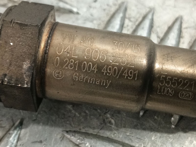 Recambio de sonda lambda para volkswagen caddy iv monospace (sab, saj) 2.0 tdi referencia OEM IAM 04L906262 0281004490 