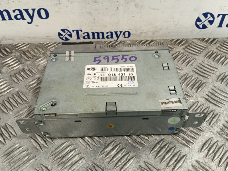 Recambio de sistema audio / radio cd para peugeot 208 i (ca_, cc_) 1.6 referencia OEM IAM 9801843180  