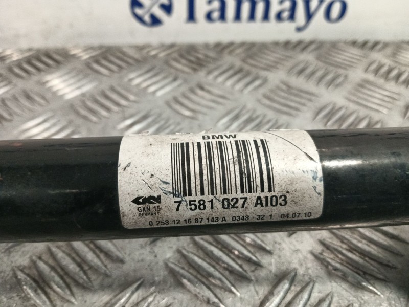 Recambio de transmision trasera izquierda para bmw 5 touring (f11) 520 d referencia OEM IAM 33207581027 7581027A103 