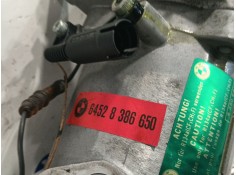 Recambio de compresor aire acondicionado para bmw 3 (e46) 320 d referencia OEM IAM 64528386650 SS120DL1 8390646 2