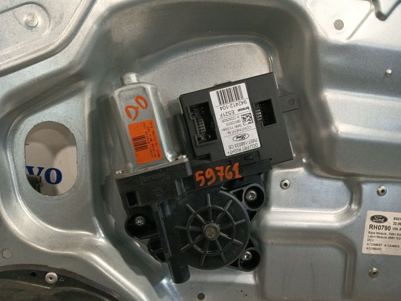 Recambio de elevalunas delantero derecho para ford kuga i 2.0 tdci referencia OEM IAM 7M51R203A28DC 8M51R219A64AA 7M5T14B533CE