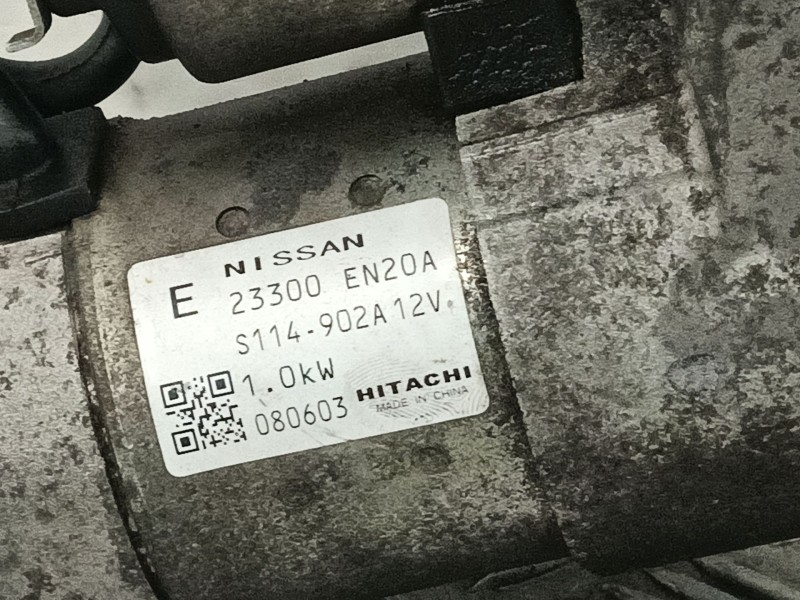 Recambio de motor arranque para nissan qashqai i (j10, nj10) 2.0 referencia OEM IAM 23300EN20A  