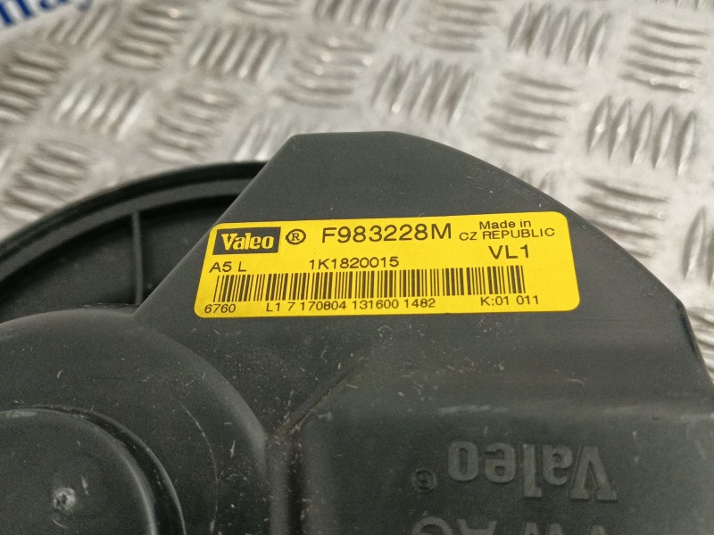 Recambio de motor calefaccion para volkswagen golf v (1k1) 2.0 tdi referencia OEM IAM 1K1820015 F983228M 