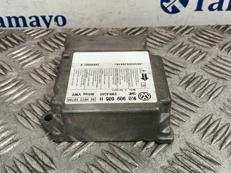 Recambio de centralita airbag para volkswagen golf v (1k1) 2.0 tdi referencia OEM IAM 1K0909605H 5WK43411 