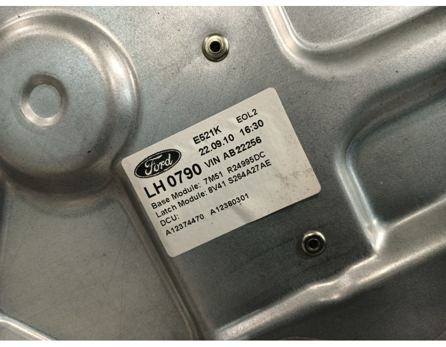 Recambio de elevalunas trasero izquierdo para ford kuga i 2.0 tdci referencia OEM IAM 7M51R24995DC 8V41S264A27AE 7M5T14B534AD
