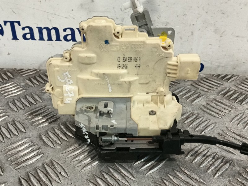 Recambio de cerradura puerta trasera derecha para volkswagen passat b6 variant (3c5) 2.0 tdi referencia OEM IAM 304839016A  