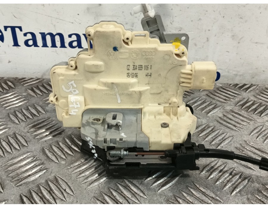 Recambio de cerradura puerta trasera derecha para volkswagen passat b6 variant (3c5) 2.0 tdi referencia OEM IAM 304839016A  