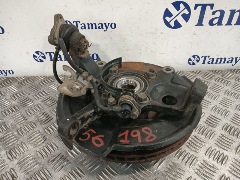 Recambio de mangueta delantera derecha para mitsubishi montero (v60/v70) 2.5 td cat referencia OEM IAM   