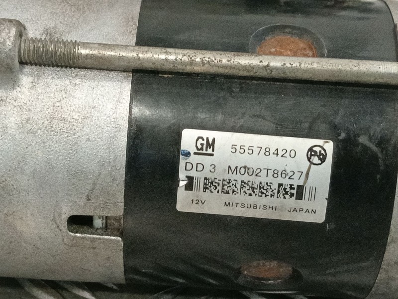 Recambio de motor arranque para chevrolet cruze hatchback (j305) 1.7 d referencia OEM IAM 55578420 M002T8627 
