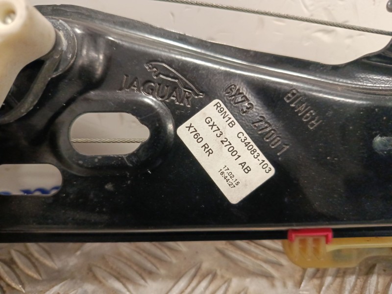 Recambio de elevalunas trasero izquierdo para jaguar xe (x760) 2.0 d referencia OEM IAM GX7327001AB C34083 